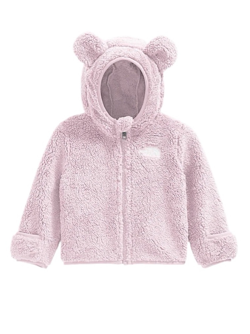 NWT The North Face Baby Campshire Full-Zip Hoodie in Pale Blossom Pink 3-6 month
